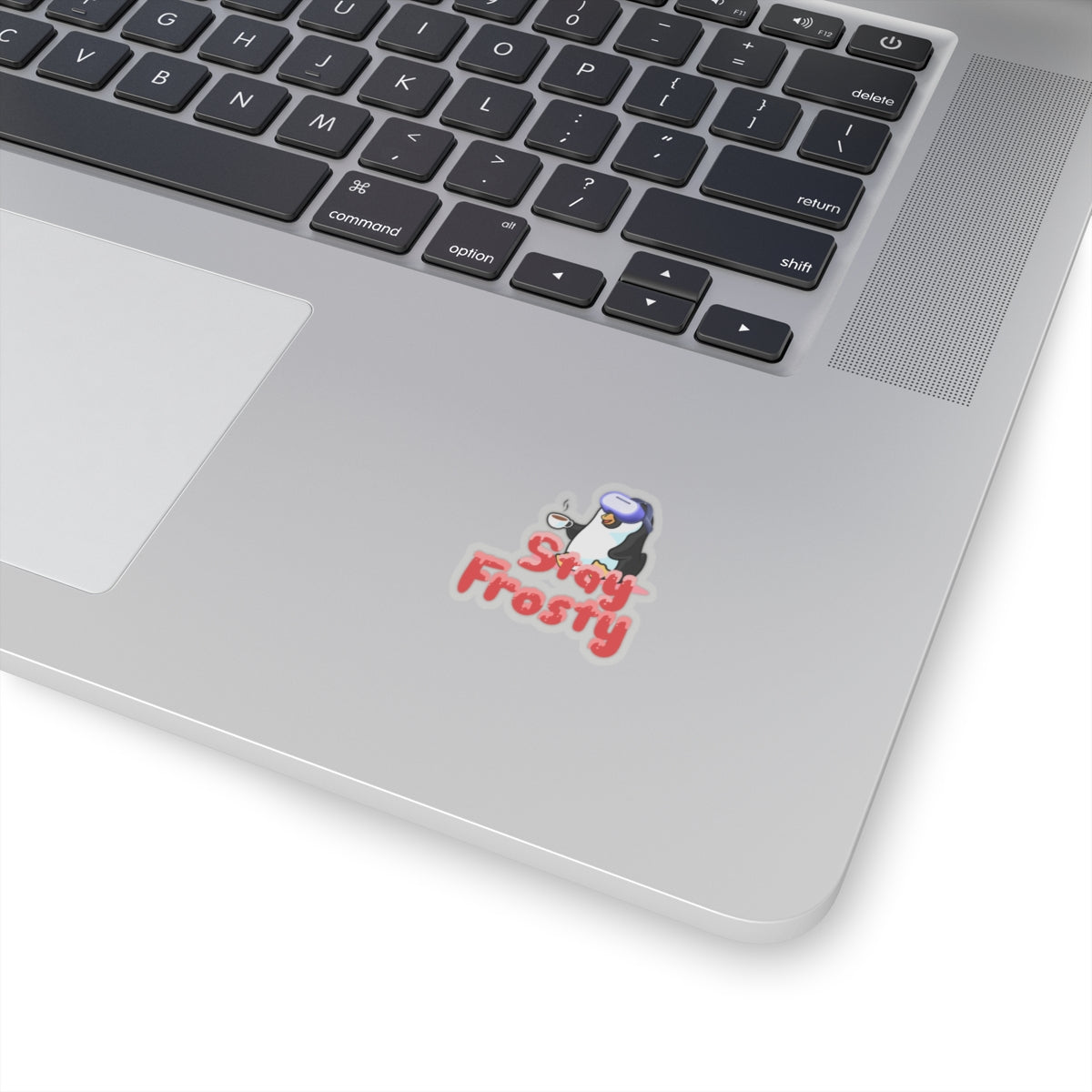 Stay Frosty Vinyl Sticker - Cool Vibes & Durable Design