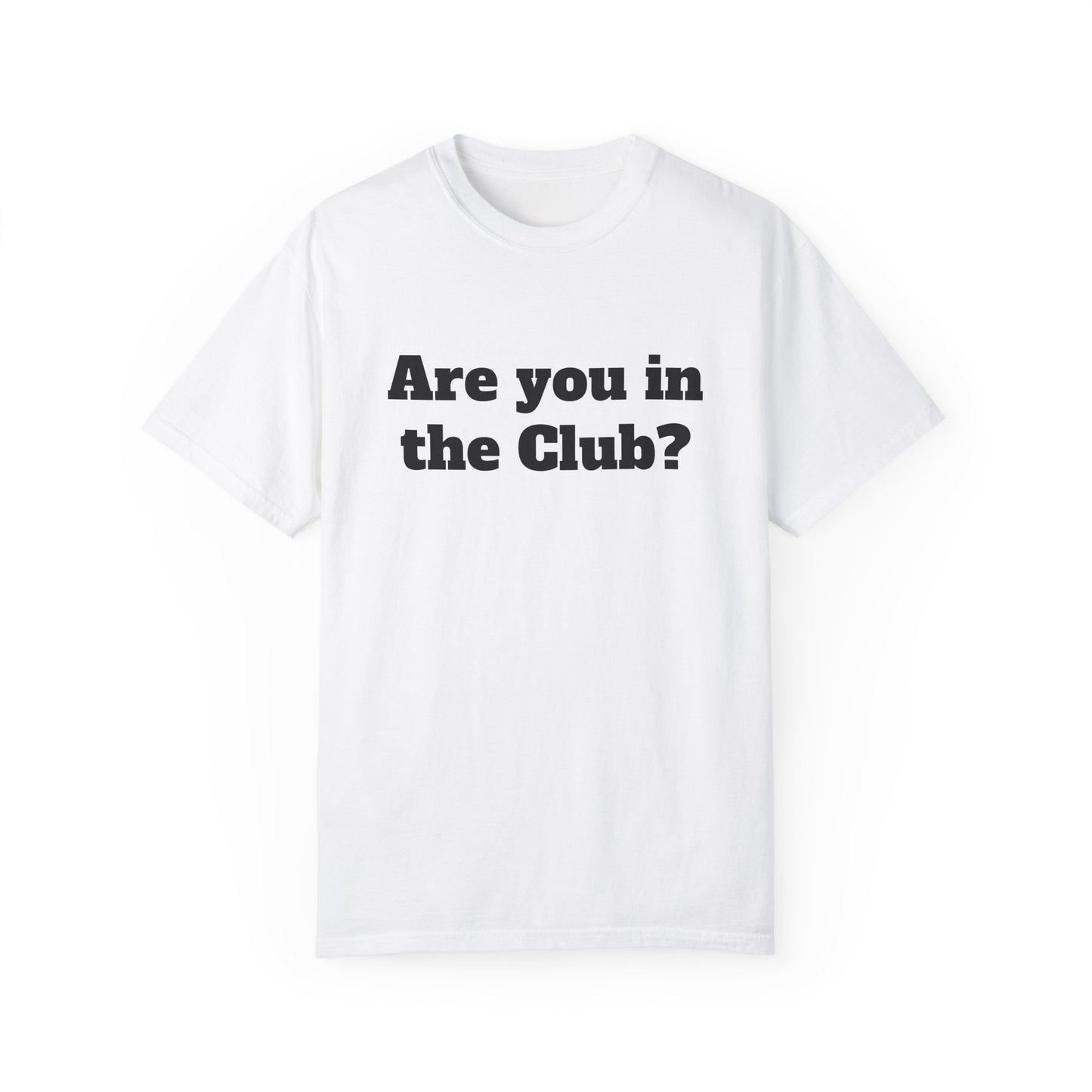 Unisex Garment-Dyed T-shirt