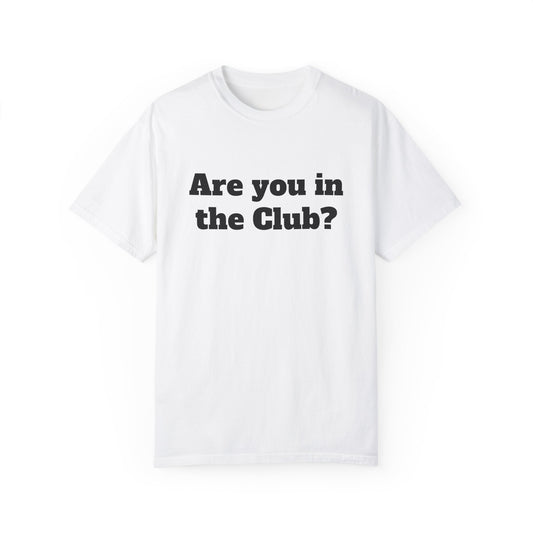 Unisex Garment-Dyed T-shirt