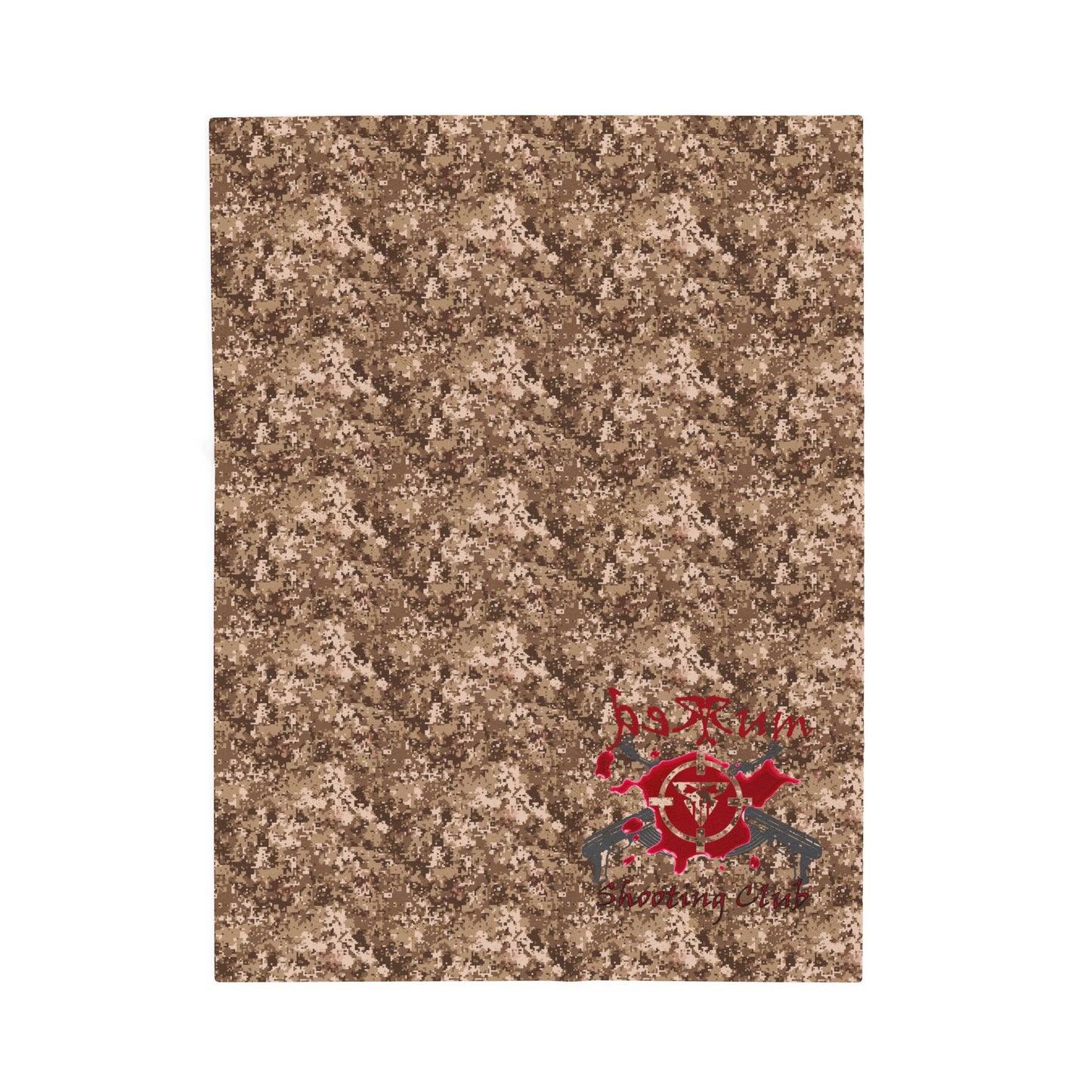 Redrum Shooting Club Tactical Comfort Plush Blanket