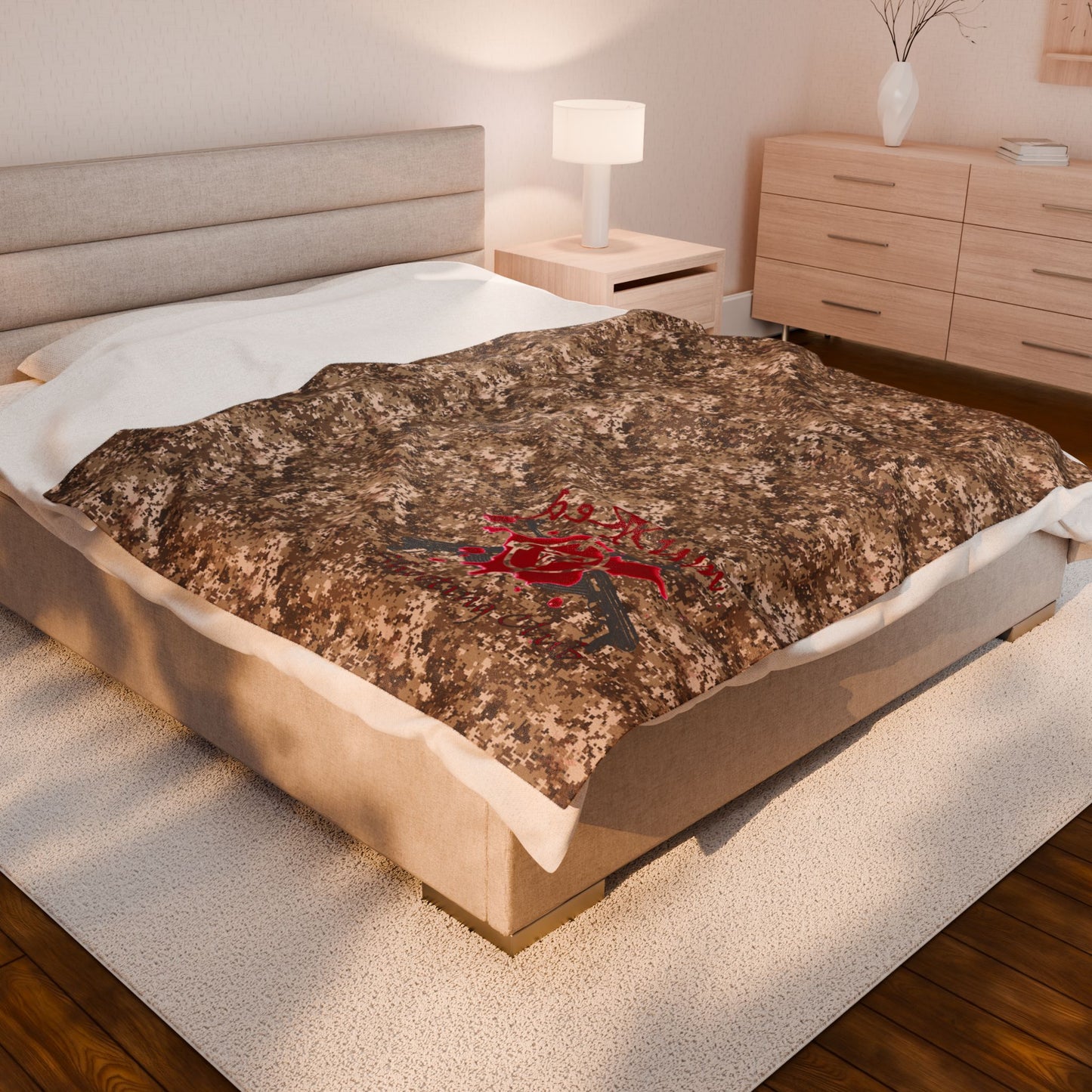 Redrum Shooting Club Tactical Comfort Plush Blanket