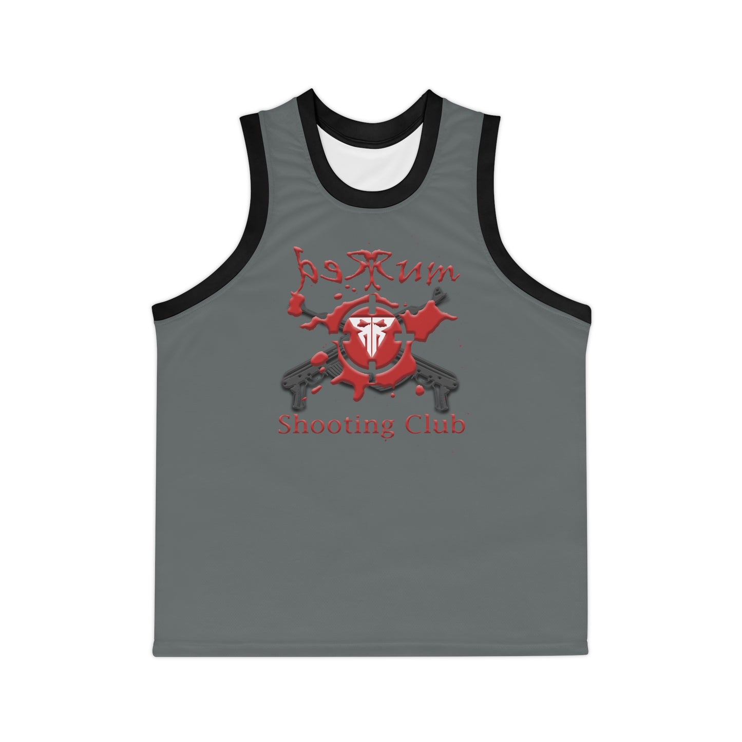 Redrum Shooting Club VR Gamer Dark Grey Basketball Jersey - Stay Cool on and off the Headset