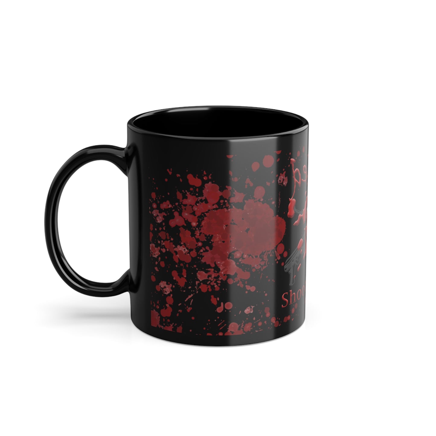 Redrum Shooting Club Black Coffee Mug - Bold Sips for VR Gamers