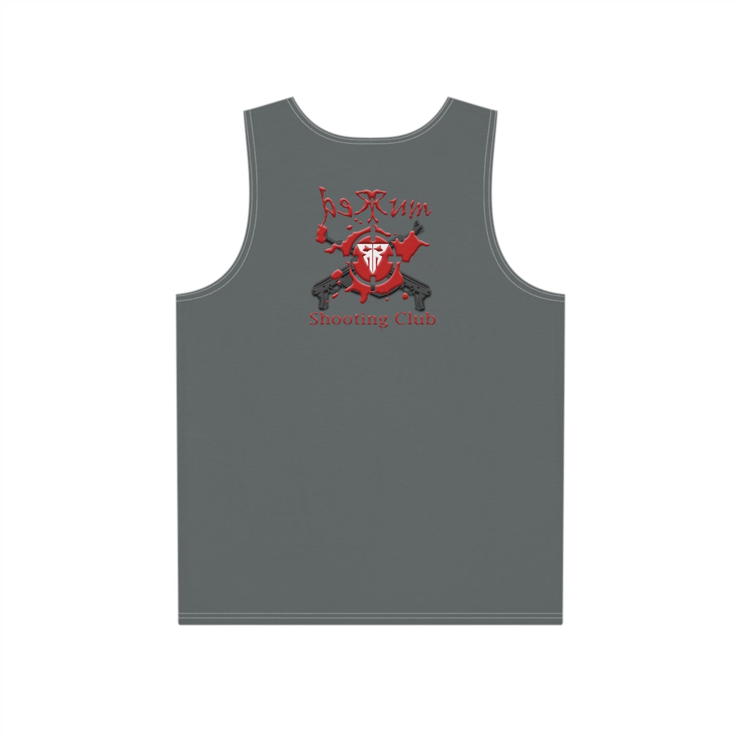 Dark Grey Redrum Shooting Club Men's Soft Performance Tank Top