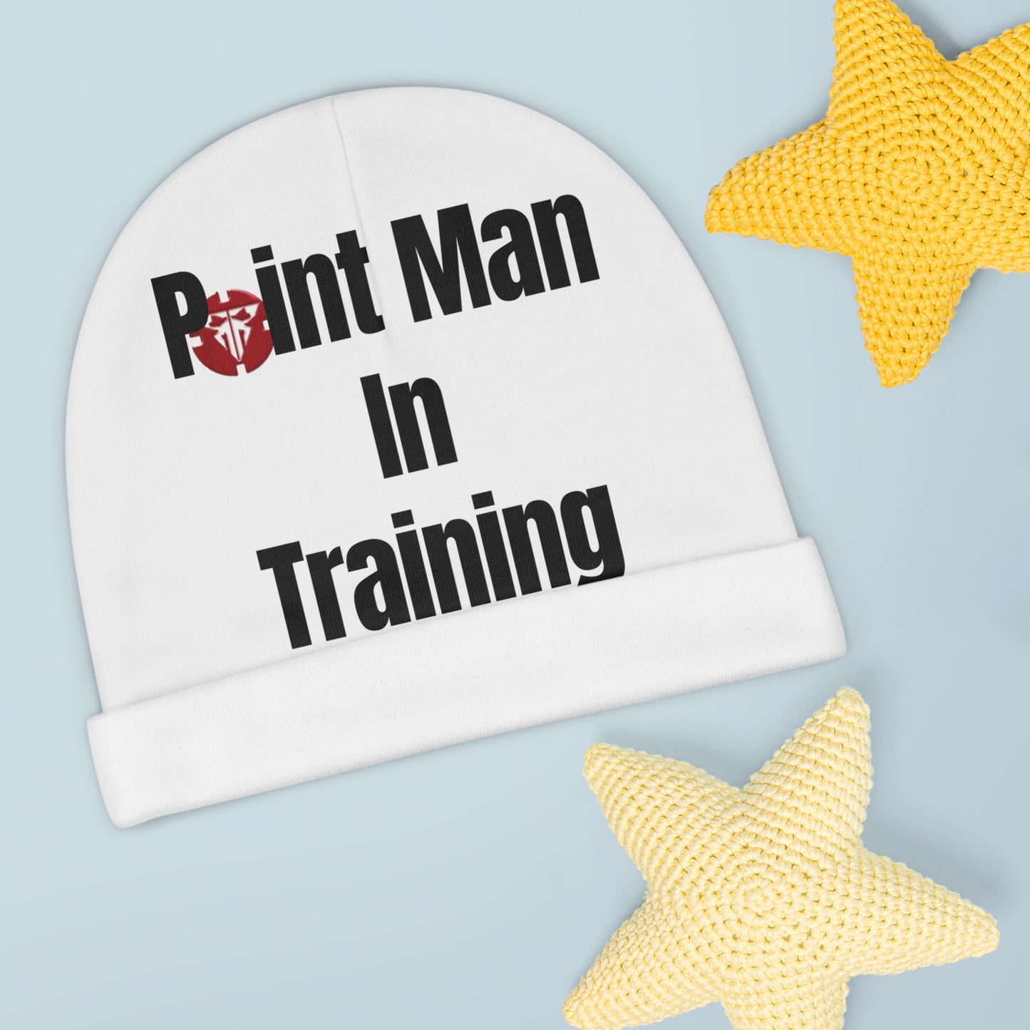 Point Man in Training Baby Beanie