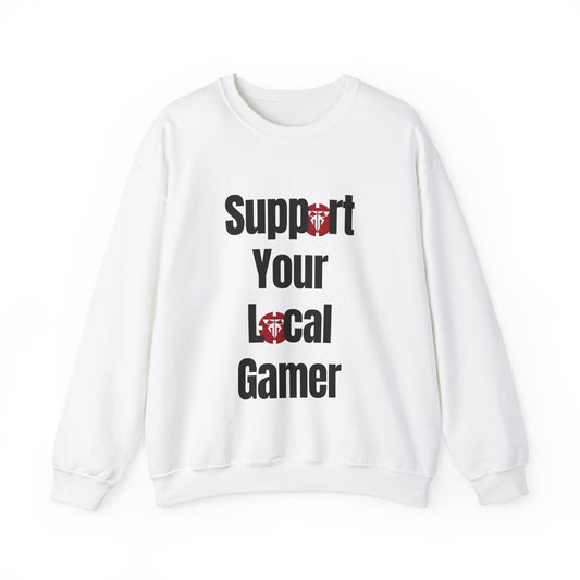 Support Your Local Gamer Unisex Heavy Blend™ Crewneck Sweatshirt