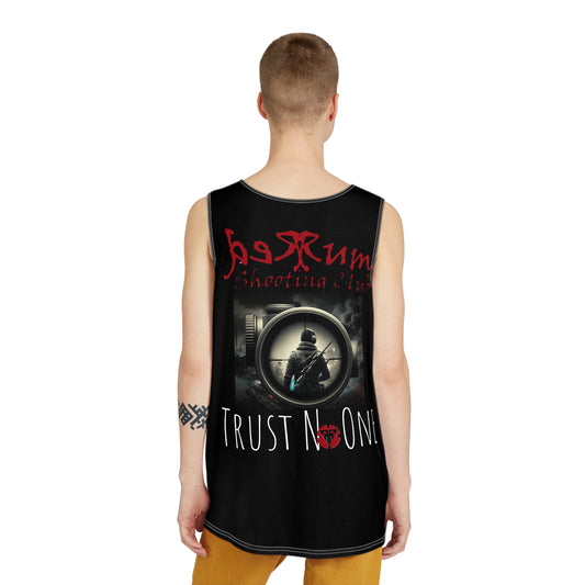 Redrum Shooting Club 'Trust No One' VR Gamer Black Tank Top