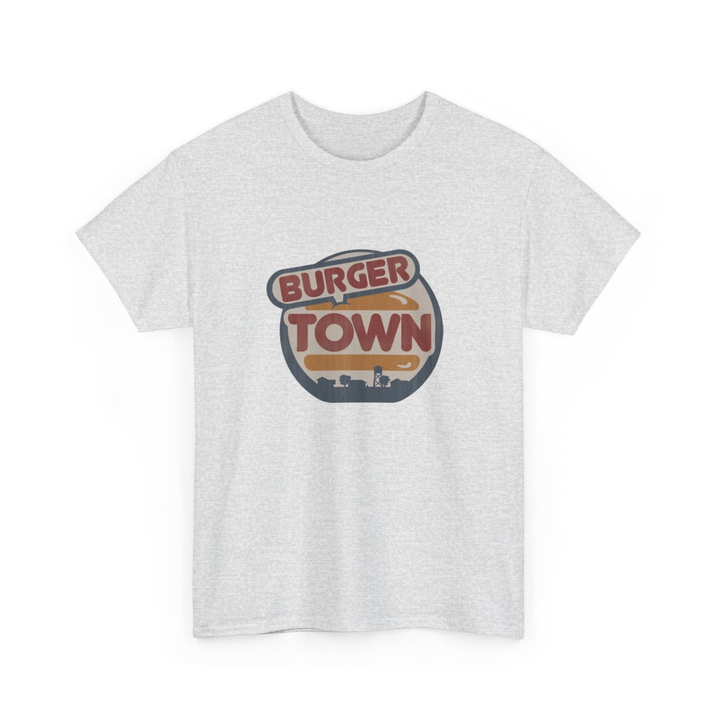 Burger Town Elite Gamer Tee - "Live Grilling, Good Eats, Fast Treats" Edition