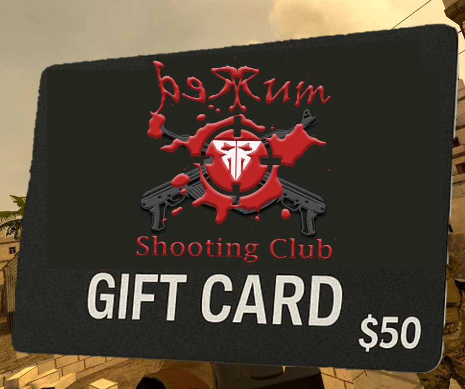 🕹️ Redrum Shooting Club Gift Card – The Ultimate Gift for VR Gamers
